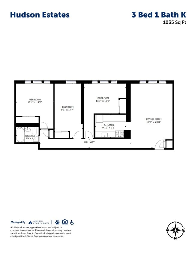 Floorplan - Hudson Estates