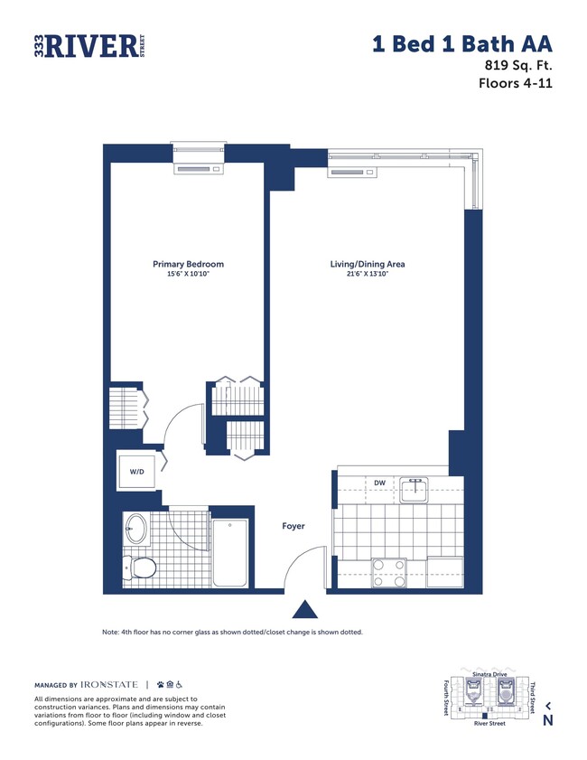 Floorplan - 333 River Street