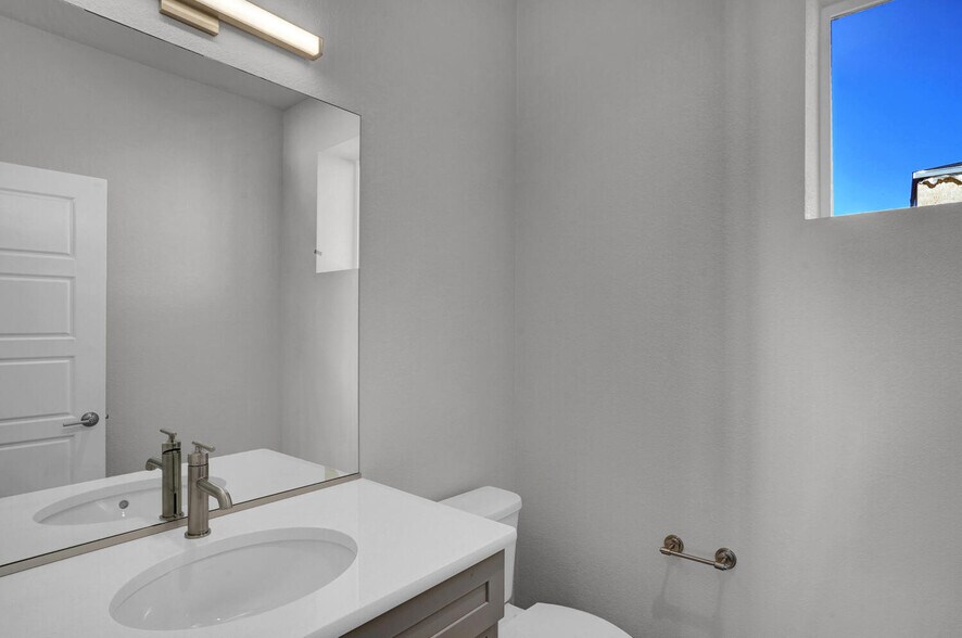 Main Level Half Bath - 6351 Hijinks Ln