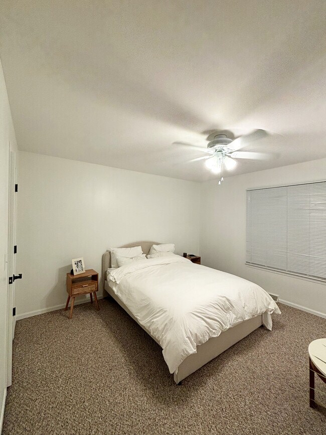 Primary bedroom with walk-in closet and master bathroom - 2218 Patrick Ln