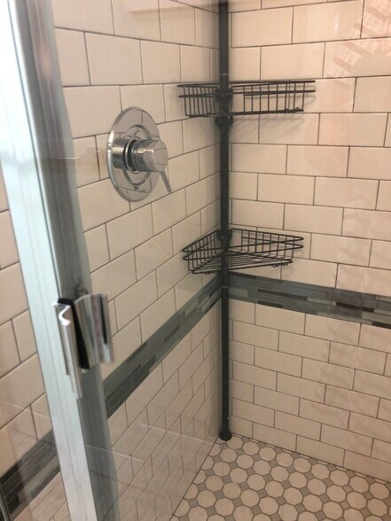 tile shower - 223 W G St