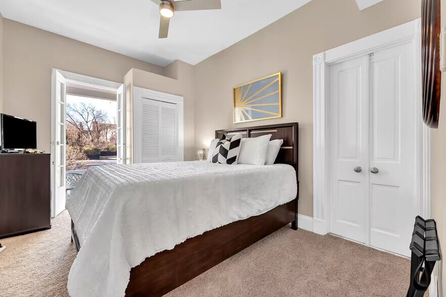 Lovely, light filled with French doors. - 1104 Cross Ln