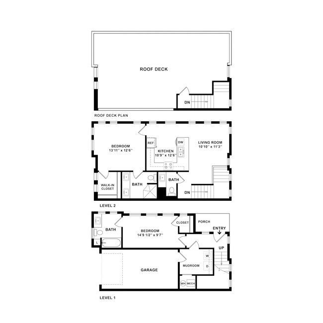 1250sq ft. - Emeril Townhomes