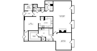 Floorplan - Park Hollow Luxury Residences