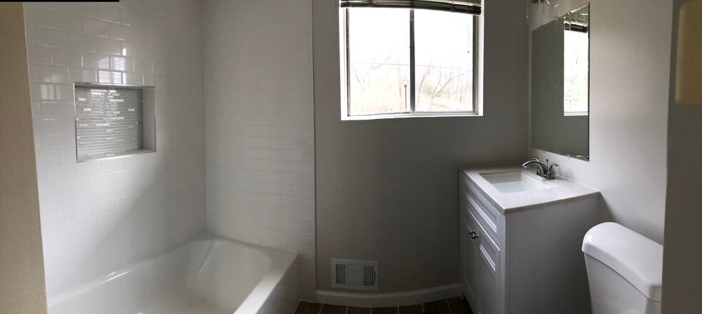 Completely renovated bathroom - 10630 Kenilworth Ave