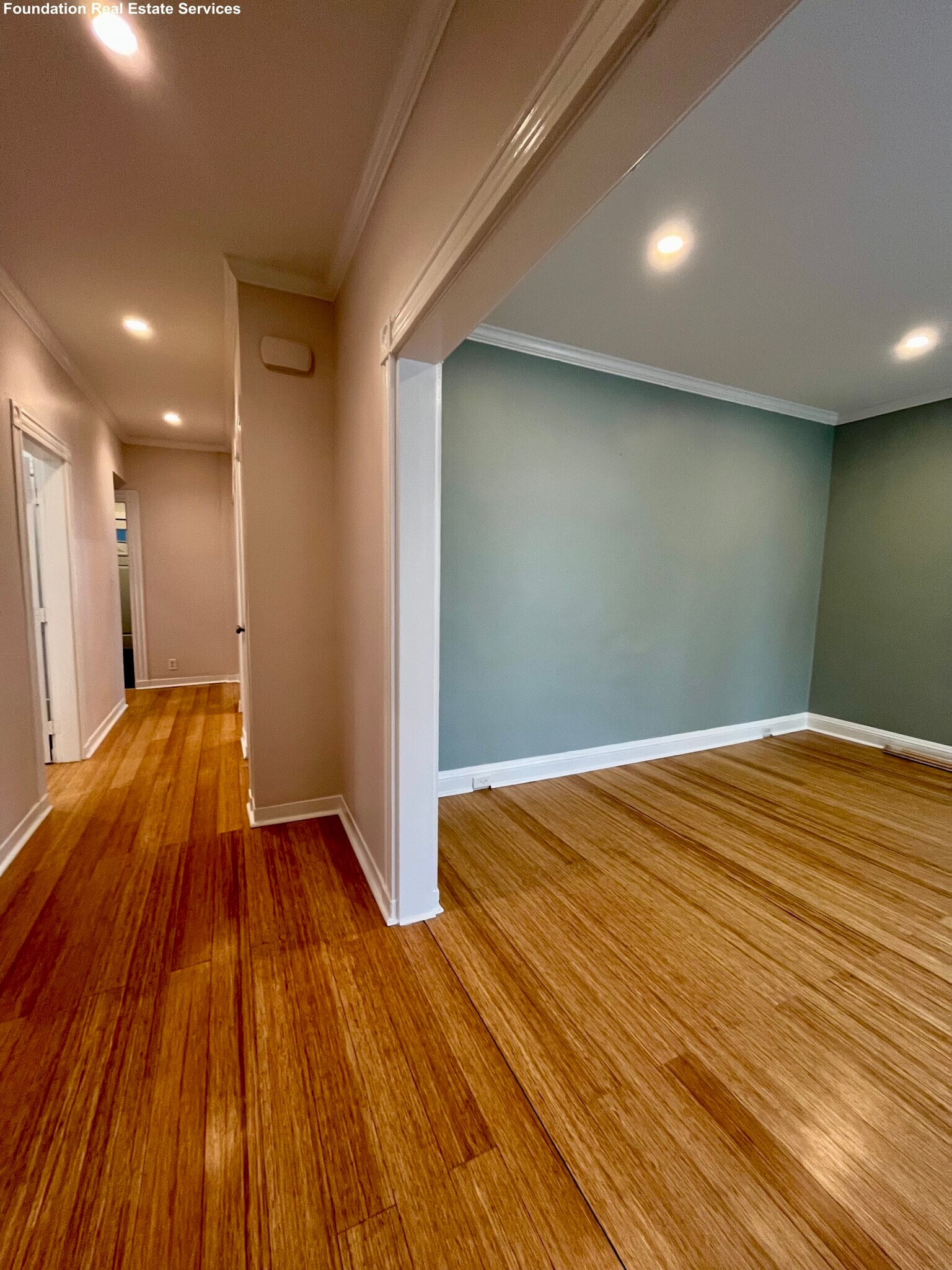 Living room/hall towards kitchen - 79 Elmira St