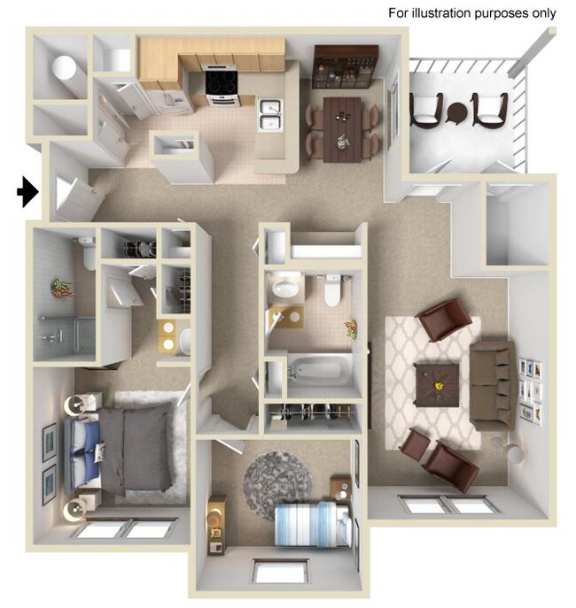 Floorplan - The Landings at Morrison