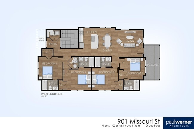 Floorplan - 901 Missouri St