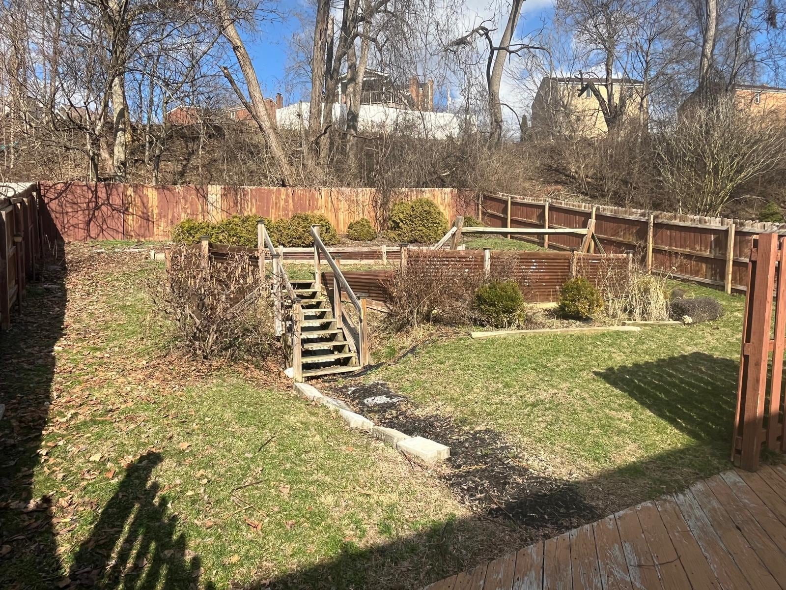 Private Backyard - 3124 Banksville Ave