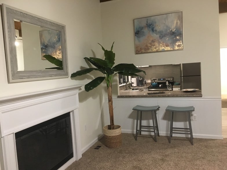 Upper level breakfast bar - 438 Ocean Pky