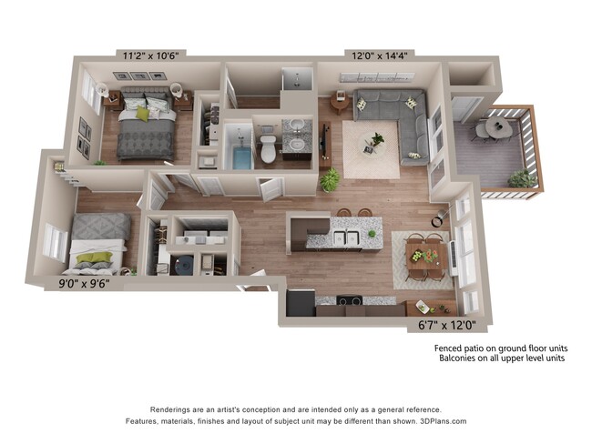 Floorplan - Willow Tree Place