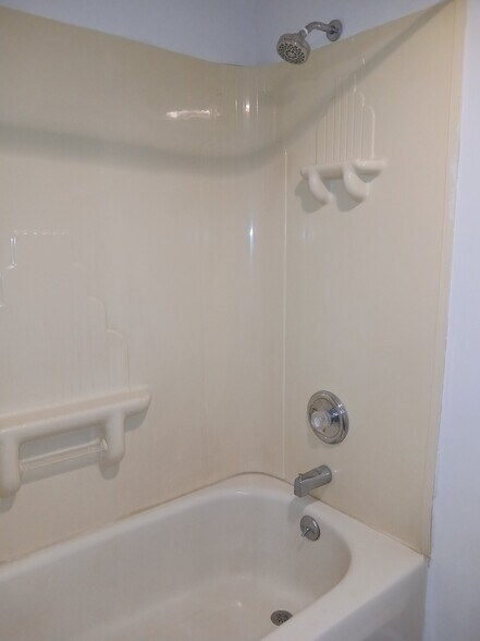 Basement shower - 7075 Melrose Ave