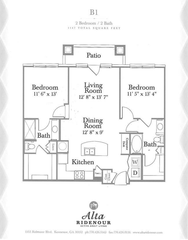B1 - Ridenour 55+ Active Adult Community