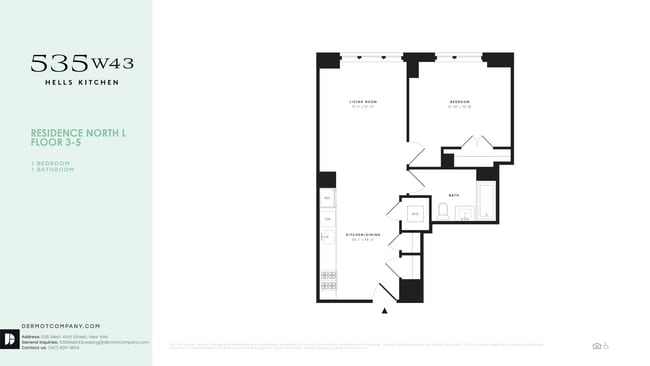 Floorplan - 535 W 43rd Street