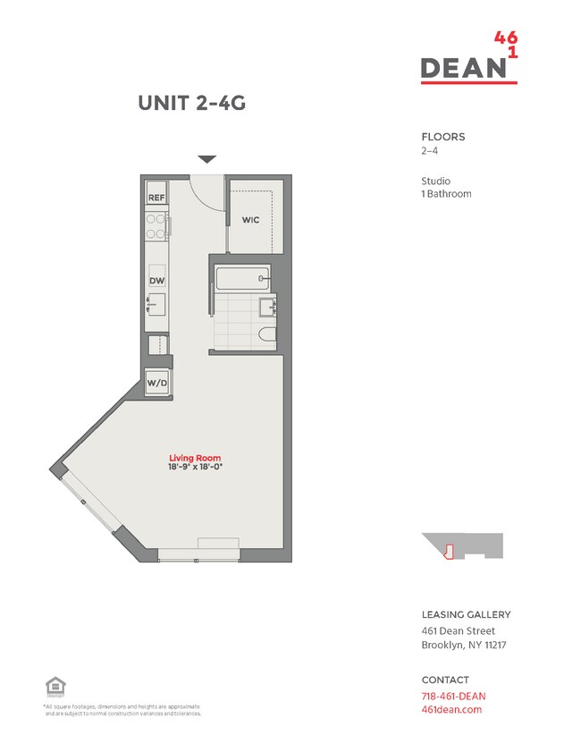 Floorplan - 461 Dean