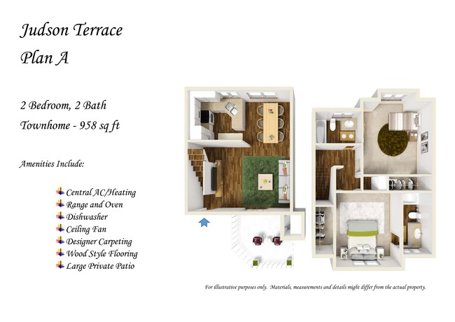 Floorplan - Judson Terrace