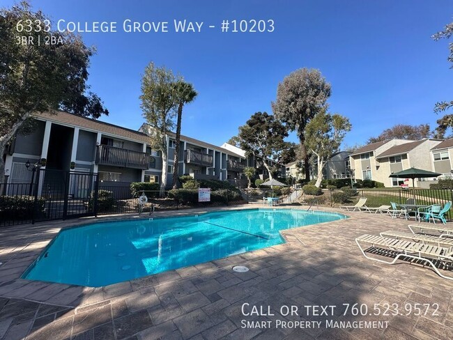 Building Photo - $500 OFF First Month!!! College Grove!  3B...