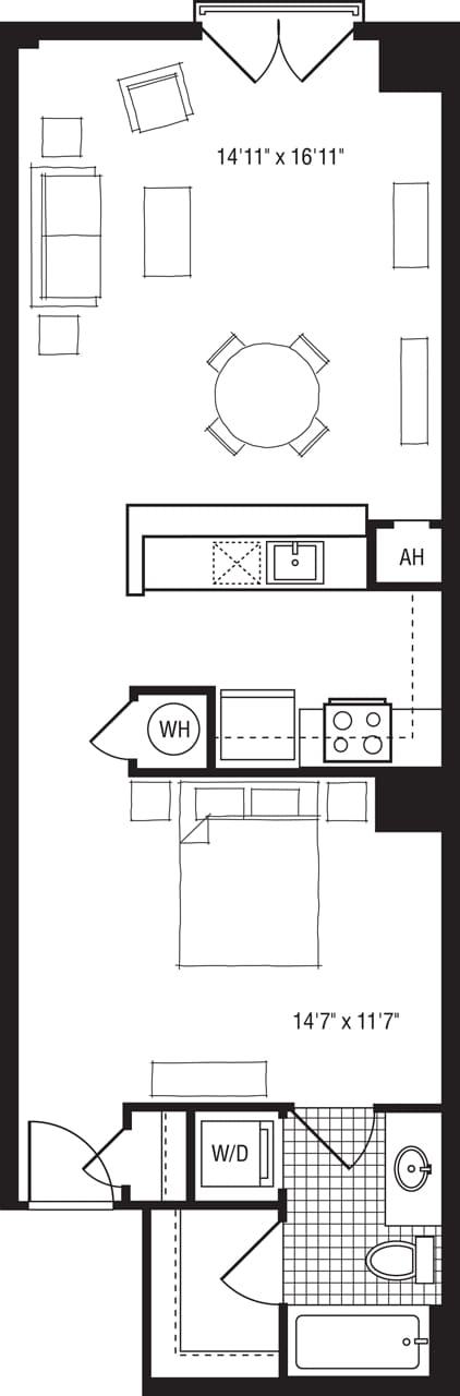 Floorplan - The Clarendon
