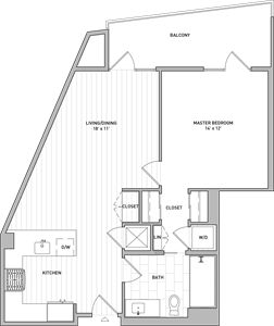 Floorplan - Domain Weho