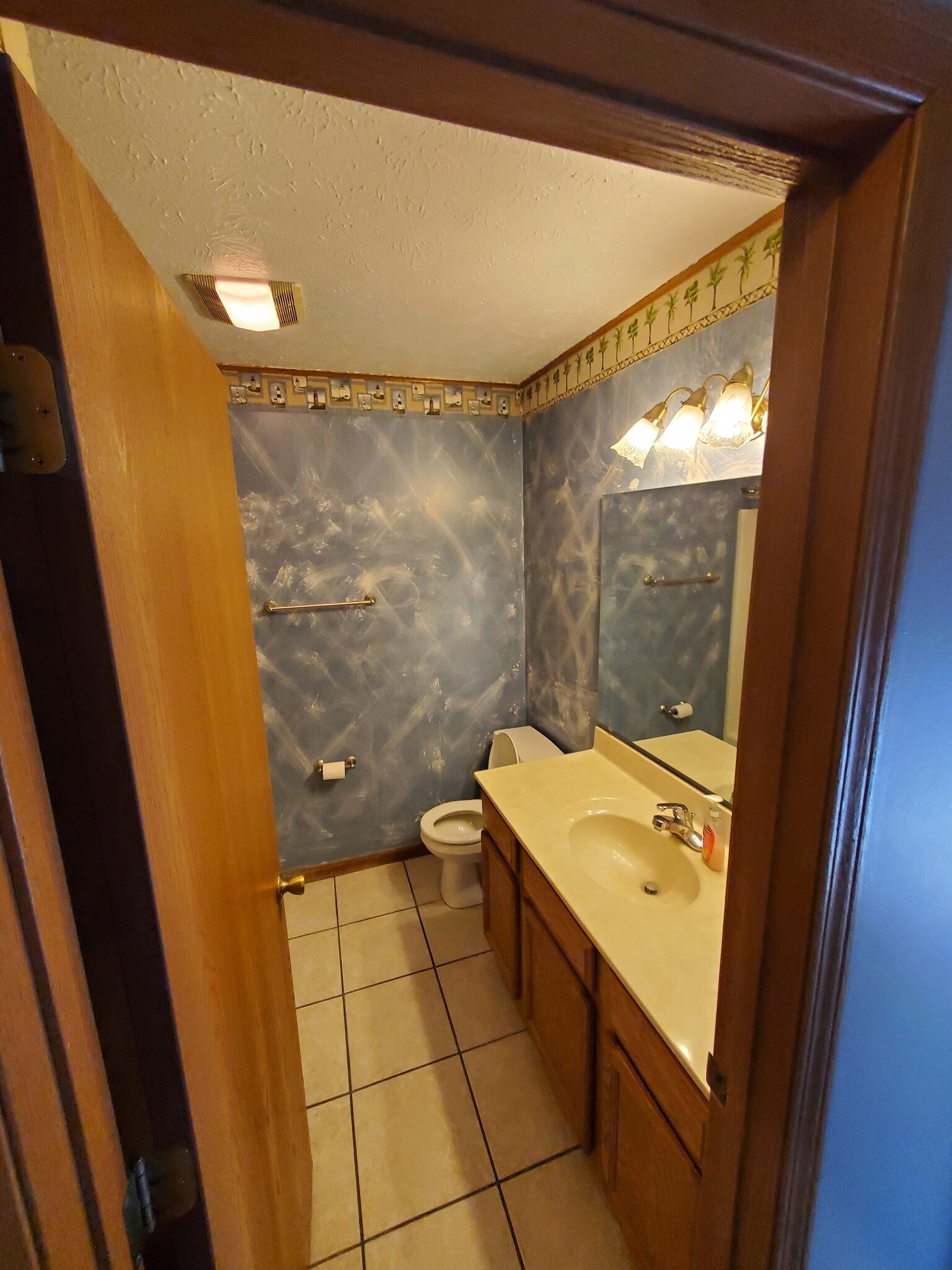 2nd bathroom/full shower bath behind door - 2450 Hopkins Dr
