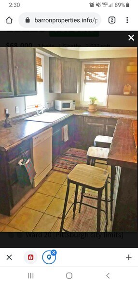 Eat in kitchen includes dishwasher - 1117 Fredonia St