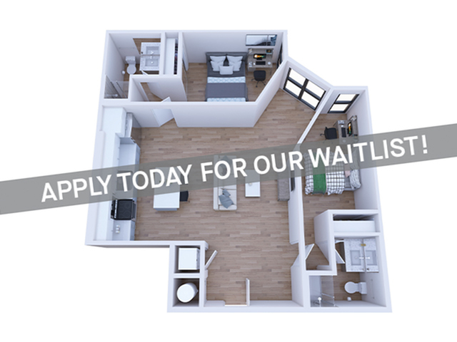 2x2 Corner Premium A - Apply Today For Our Waitlist! - Student | Uncommon Raleigh