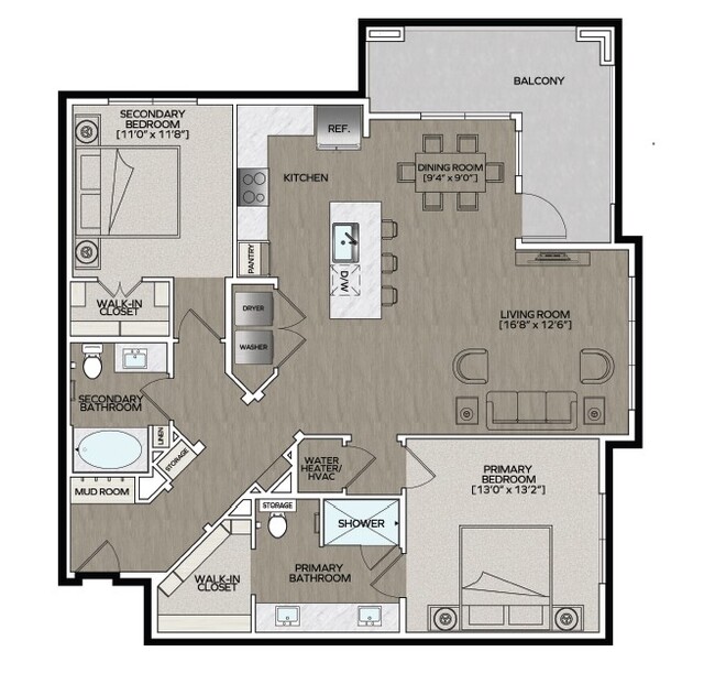 Floorplan - Reserve at Woodland Lakes