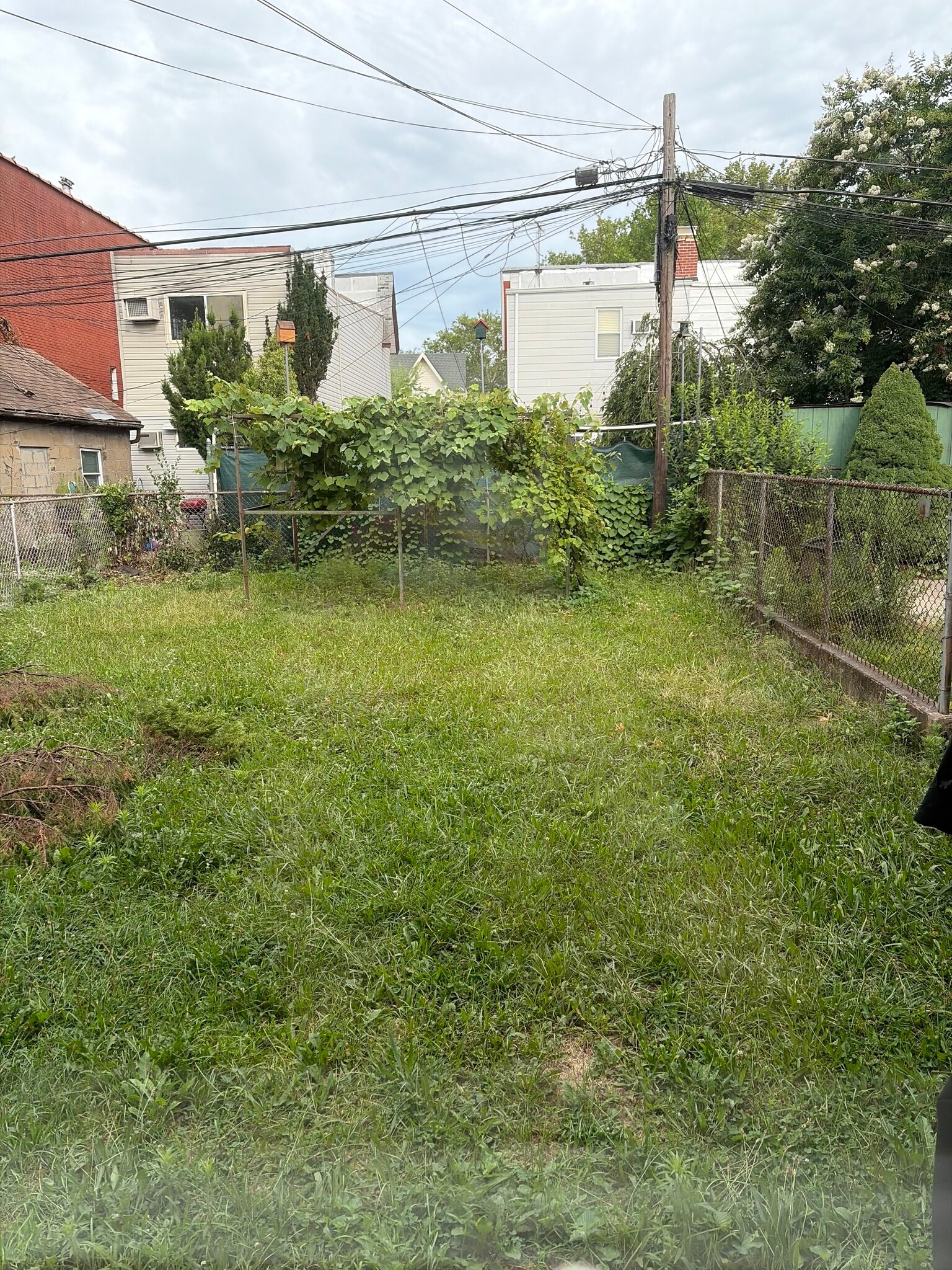 Backyard access from side - 9013 70th Dr
