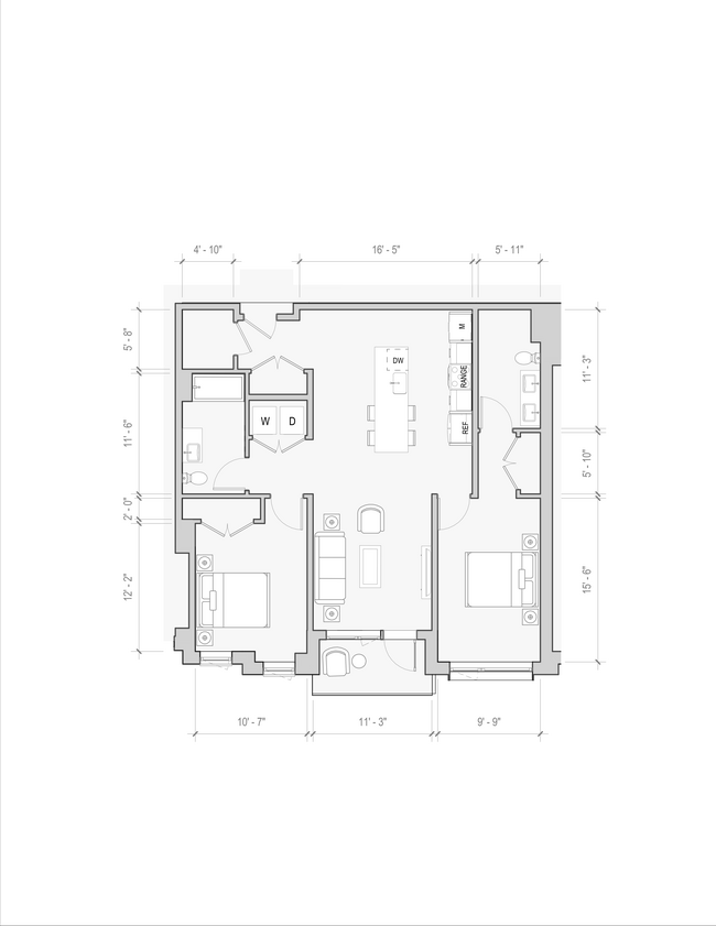 Floorplan - Boulder Commons Living