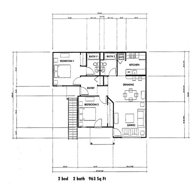 2 Bedroom Flat - Mission Garden Apartments