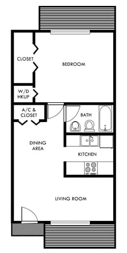 1BR/1BA - Chelsea Lane Apartments