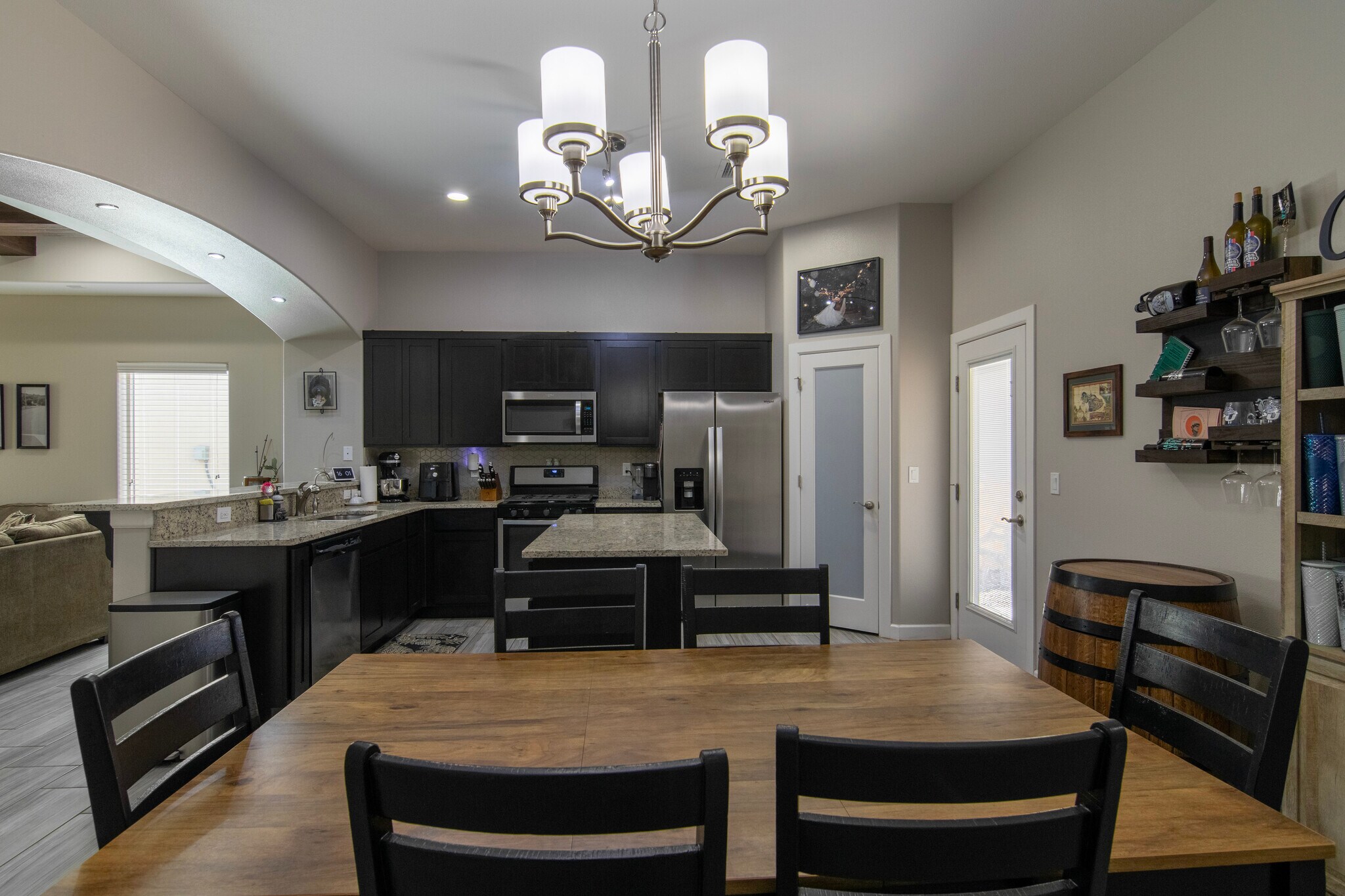 Kitchen and Dining Area - 3456 David Palacio Dr