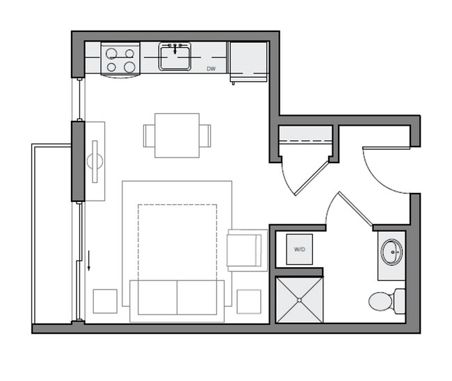 Floorplan - CRN Crane Interbay Apartments