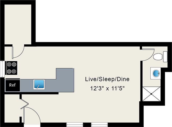 Floorplan - Reside on Wellington