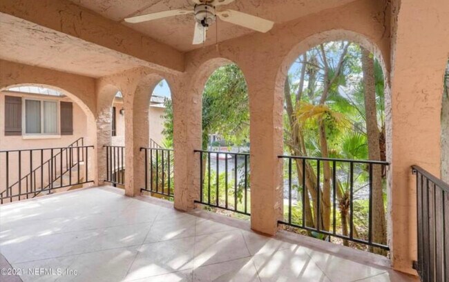 Balcony looking out to canal - 5375 Ortega Farms Blvd