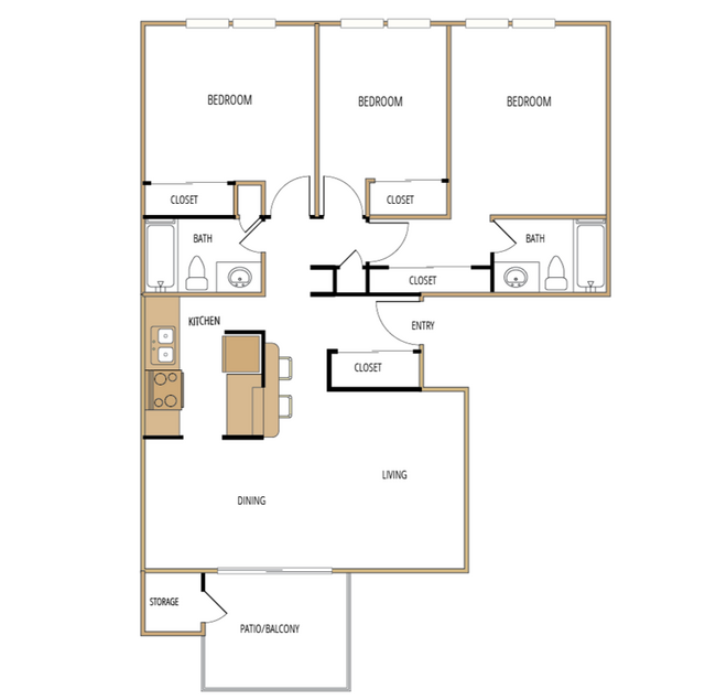 Floorplan - Alamo Estates