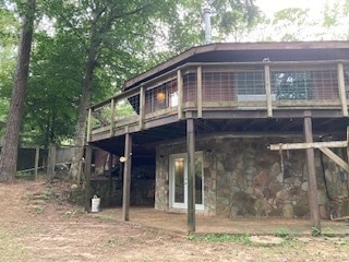 view of house from back yard - 814 Tullahoma Dr