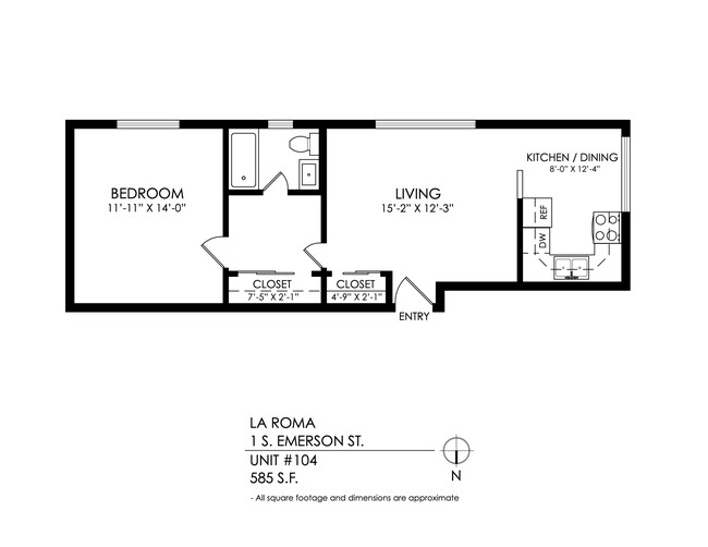 Floorplan - La Roma