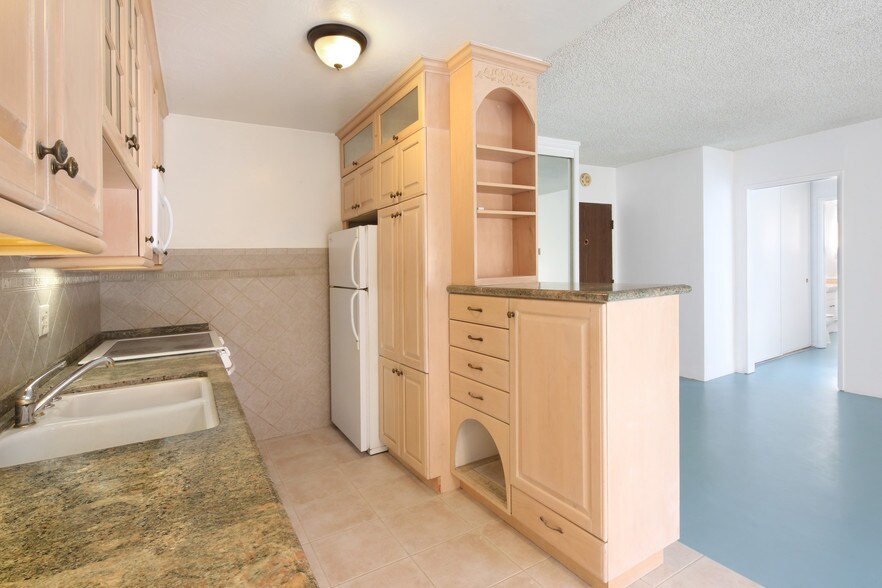Custom kitchen cabinets and appliances. - 250 Linden Ave