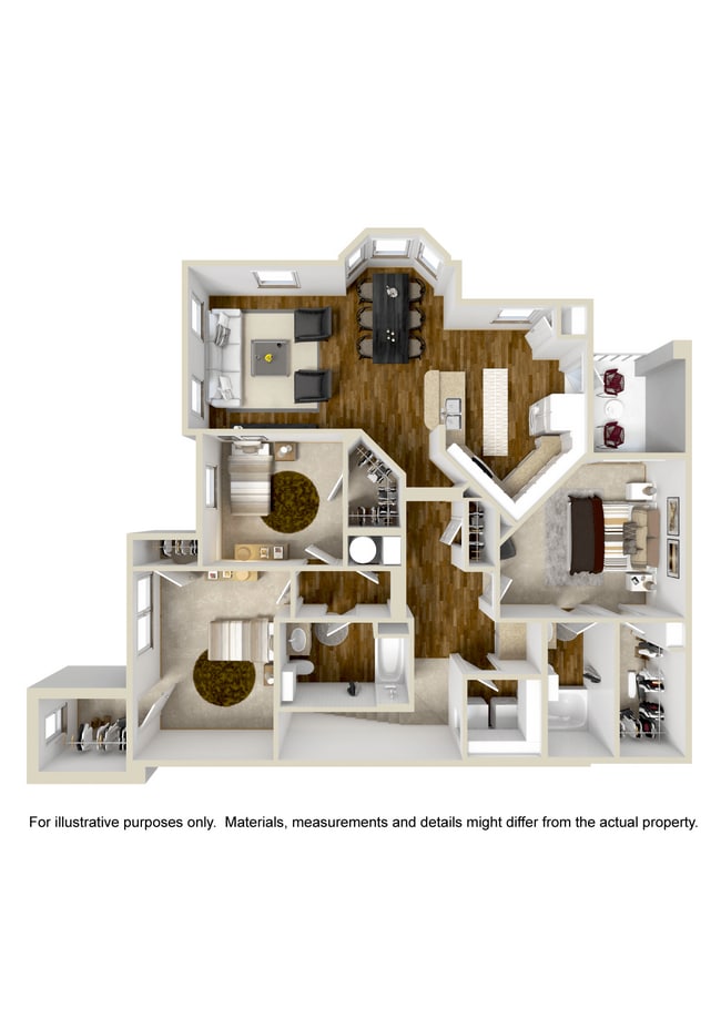 Floorplan - Kingston Crossing Apartment Homes