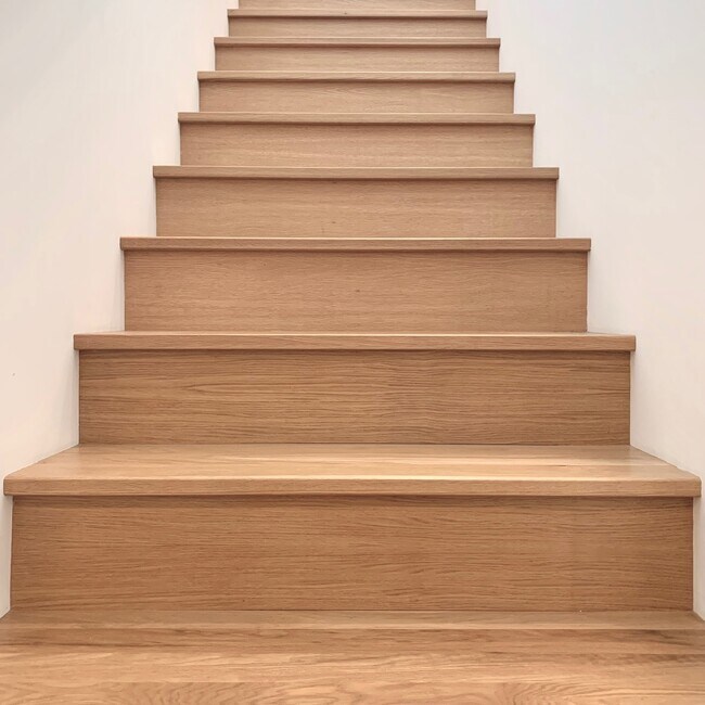 Site-finished White Oak on Second Floor - 3425 2nd Ave