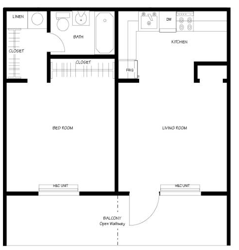 1BR/1BA - Mission Valley