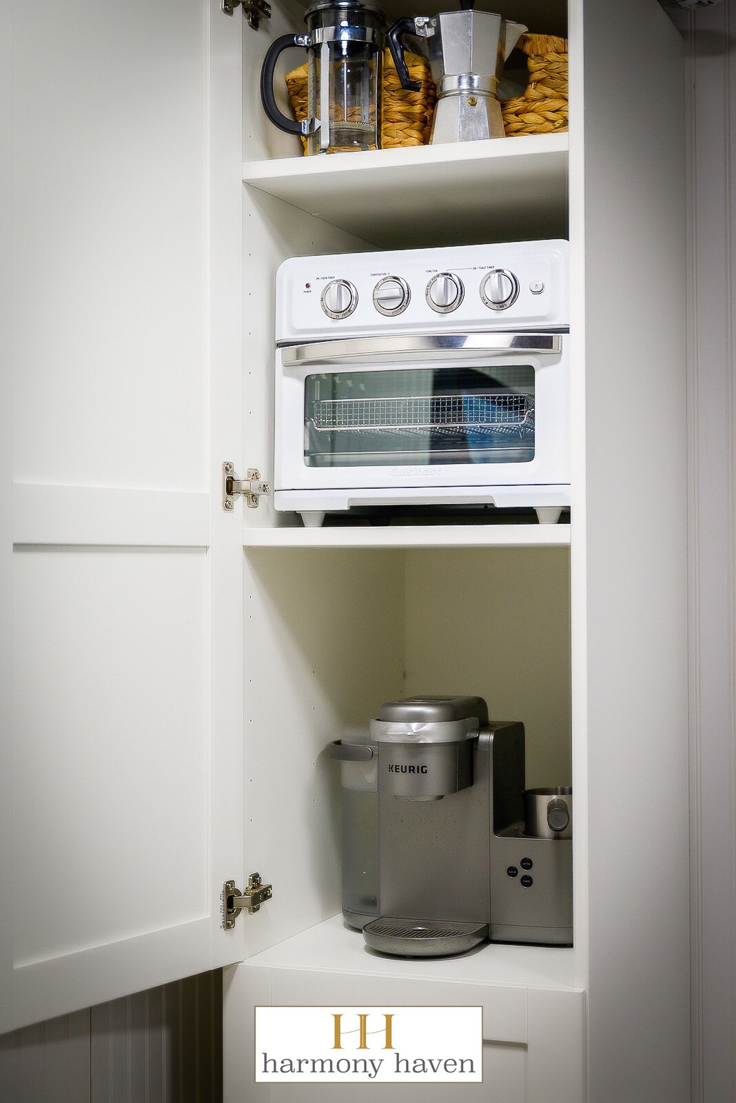 Toaster/air fry oven and gourmet coffee station with Keurig coffee/latte maker - 17016 Foxton Dr
