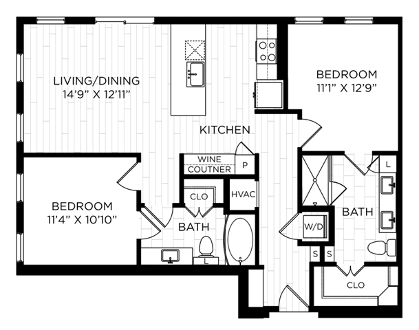 Floorplan - REVL on Lamar