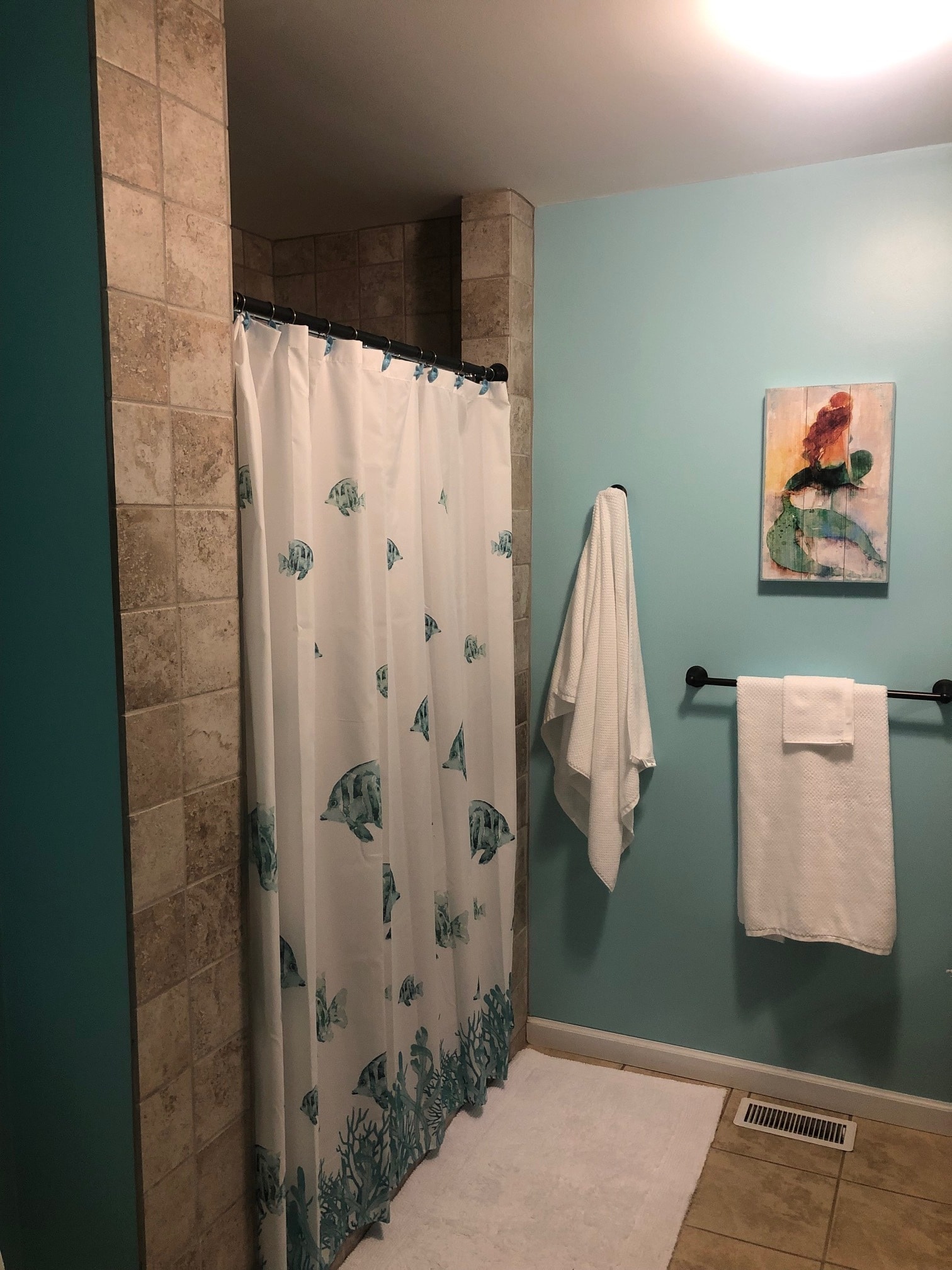 master bath shower - 13101 Harbor Ln