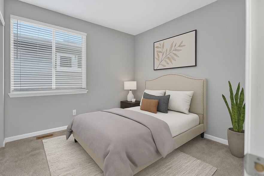 Bedroom 3 (Virtually staged) - 5290 E 64th Ave