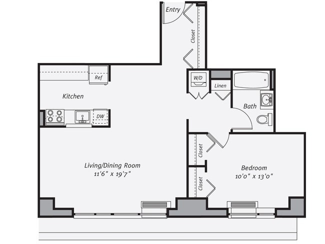 Floorplan - Avalon Riverview South Tower