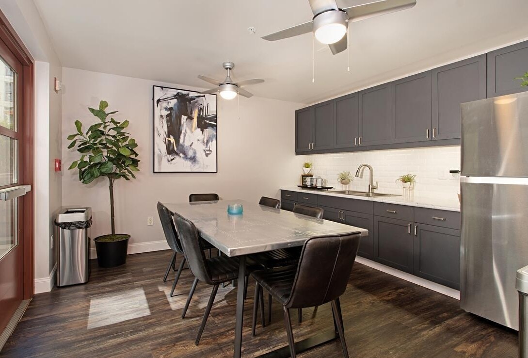 Clubhouse kitchen - 1150 J St