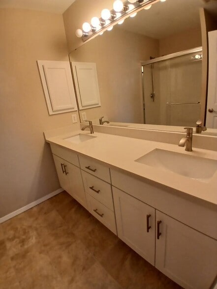 Double sinks in Primary Bath - 1306 57th St SW