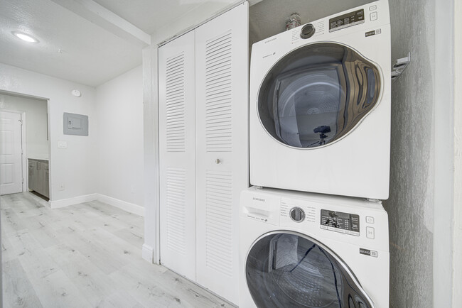 Laundry inside unit - PRESTIGE ESTATES